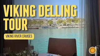 Viking Delling Ship & Room Tour | Lyon & Provence River Cruise in Real Life