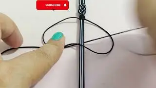 Pulsera fácil de nudo infinito hermosa/ DIY(VERSION EXPLICADA)