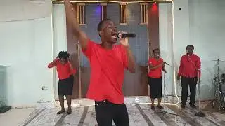 Praising and worshipping God at Fountain church Lubya 