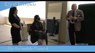 Business Visit with the Mayor - RocknHair The Salon