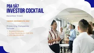 PBA December  5 &agrave; 7 Investor Cocktail