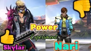 Nari and styler power experiment .free fire