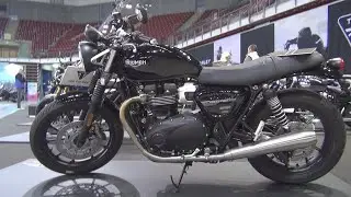 Triumph Speed Twin 900 Motorcycle (2024) Exterior and Interior