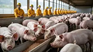 How Millions of Pigs Are Raised &ndash; Inside the Most Advanced Pig Farming System | Farming Documentary