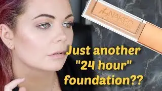 STAY NAKED FOUNDATION on dry mature skin REVIEW AND WEAR TEST.
