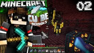 Minecraft Cube SMP S3: Episode 2 - Nether Exploration!