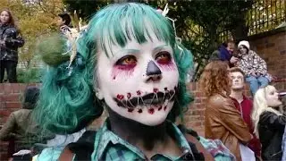 Zombie Flashmob in Berlin