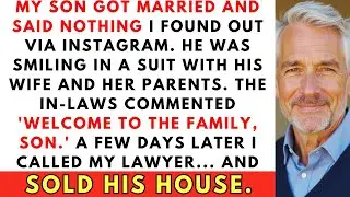 My Son Secretly Got Married. I Found Out Via Instagram... So I Sold His House.