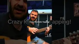 Crazy Tapping! #fingerstyle #guitartapping #riff #guitartok #nylonguitar