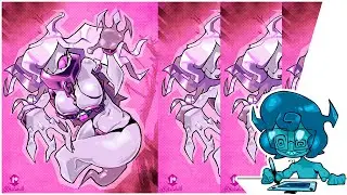 ✏️HOW TO DRAW!!! Chaquetrix Omniverse Ghostfreak version speedpaint - BastionWH🎩