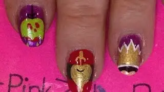 Disney Villains ~ Evil Queen Nail Art Tutorial