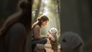 Big emotional 🥲 puppy  brown eyes || #puppy #alone #sadstory