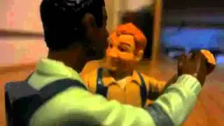 GhostBusters Predator Dillon & Dutch Arm Westle Scene Stop Motion