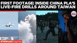 ARMADA OF HELL: First Footage Of China's MAJOR Live Fire Drills Surrounding Taiwan