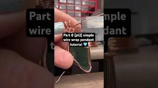 Part 8 (pt2) #tipsandtricks #jewelry #wirework #jewelrydesign #artist #diy #jewelrymaking #handmade