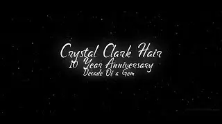 Crystal Clark Hair 10 Year Anniversary: Decade of a Gem