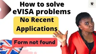 EVISA: проблемы с недавними заявками (как решить)