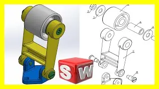 Solidworks 2020 || Tensor de correa ensamble completo