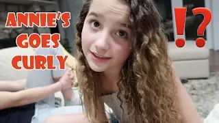 Annie Goes Curly ⁉️ (WK 320.5) | Bratayley