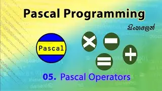 Pascal Operators |Programming | Sinhala | @resourceict ​