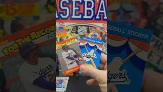 For the Real Dodgers Fans; 1989 #fleer Baseball! #nostalgia #sportscards