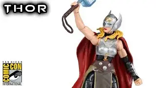Marvel Legends SDCC Exclusive THOR Jane Foster Action Figure Toy Review