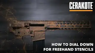 Cerakote | Dialing Down For Freehand Stencils