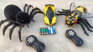 Remote Control Rc Super Sports car, Smoke spray spider,rc Bee 🐝 unboxing and testing