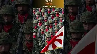 Top 10 countries with the highest defense budget (2025) #army #top10 #top #explore