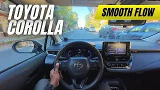 ASMR POV Drive | 2022 Toyota Corolla Hybrid | PM Commute