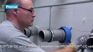 Installatievideo | Kunststofleiding 110 mm met PROMASTOP&reg;-FC3, PROMASTOP&reg;-CB/CC en PROMASTOP&reg;-CC