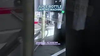 Juice Bottle Capping Machine #cappingmachine #juice #bottlecappingmachine #shorts #machine #factory