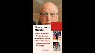 Hurricanes' Minute: Canes Racing To Secure Guentzel Deal & Necas to Columbus for 4th Pick Rumored!
