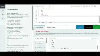 Python 3 Programming Language Handson Namespace