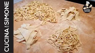 Pasta Fresca con solo Albume d'uovo. Ricetta facile e veloce  per tutti.