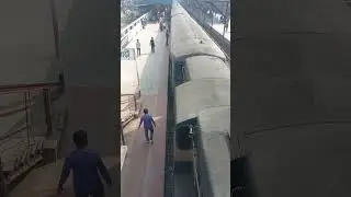 When the Shitel train arrives at Rajbari station.M H Media