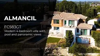 Algarve property for sale - Almancil - Modern 4-bedroom villa with pool and panoramic views