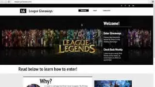 Weekly League of Legends Riot Points Giveaway