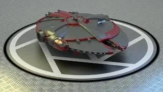 Nova Hawk, a corellian spaceship