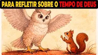 O RELÓGIO INVISÍVEL DA FLORESTA 🐿️🦉 | A Pressa É Inimiga Da Perfeição