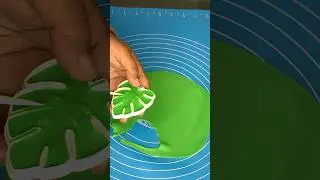 leaf 🍃 making for cake decoration #short #shorts #ytshorts #yt #thebakerspoint #leaf
