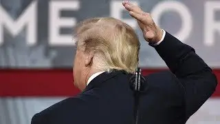 Donald Trump makes fun of his bald spot during CPAC speech
