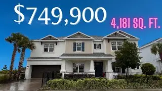 6 Bedrooms, 4.5 Bathrooms & MORE!! New Home 🏠 Walkthrough - River Landing - Wesley Chapel, Florida