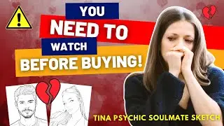 My Experience with TINA ALDEA PSYCHIC SOULMATE SKETCH (💔🧠WARNING!!🧠💔)