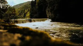 Relaxing Soothing Calming Fast Flowing River Waters Sound Effect Video Short 20 Minutes For Sleeping