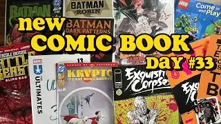 NEW Comic Books + TOO MUCH Batman? + Comic Polybag Palooza | New Comic Book Day #33