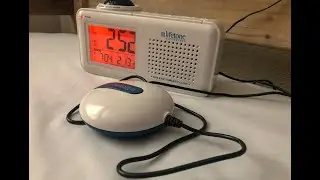 This device helps hearing impaired people wake up during a fire emergency