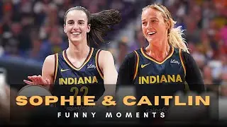 🤣 Sophie Cunningham & Caitlin Clark&rsquo;s Funniest Moments on Court!