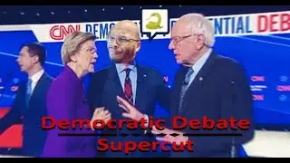 Democratic Debate SUPER CUT! Anger, laughter, hunger AND BOREDOM
