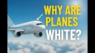Why Are Airplanes Almost Always White? The Real Reason Will Surprise You!